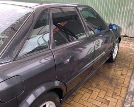 Черный Ауди 80, объемом двигателя 2.8 л и пробегом 400 тыс. км за 2350 $, фото 2 на Automoto.ua