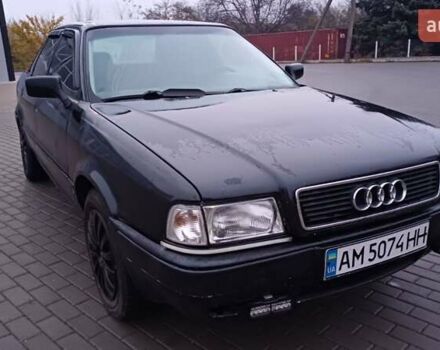 Черный Ауди 80, объемом двигателя 2 л и пробегом 240 тыс. км за 2200 $, фото 5 на Automoto.ua