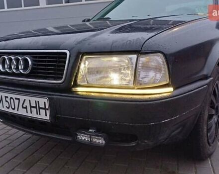 Черный Ауди 80, объемом двигателя 2 л и пробегом 240 тыс. км за 2200 $, фото 6 на Automoto.ua