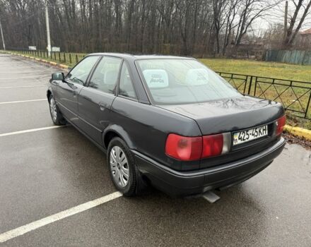 Черный Ауди 80, объемом двигателя 2 л и пробегом 320 тыс. км за 2600 $, фото 4 на Automoto.ua