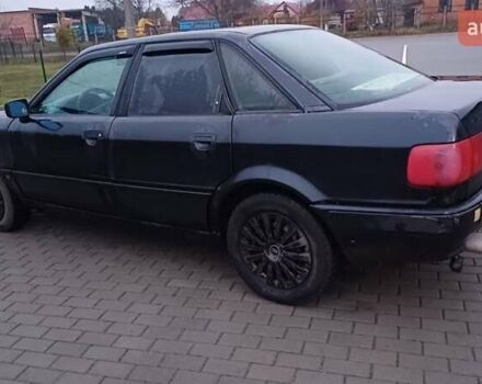 Черный Ауди 80, объемом двигателя 2 л и пробегом 240 тыс. км за 2200 $, фото 11 на Automoto.ua