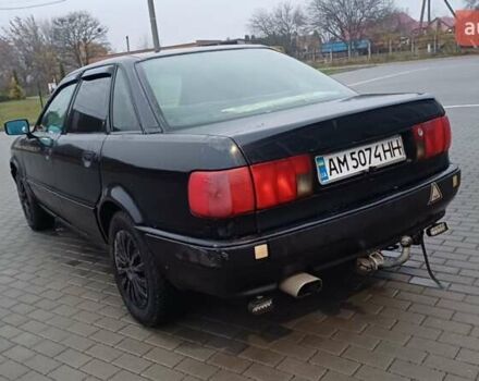 Черный Ауди 80, объемом двигателя 2 л и пробегом 240 тыс. км за 2200 $, фото 10 на Automoto.ua