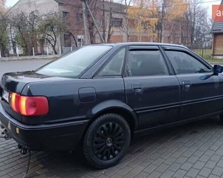 Черный Ауди 80, объемом двигателя 2 л и пробегом 240 тыс. км за 2200 $, фото 4 на Automoto.ua