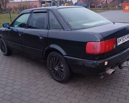 Черный Ауди 80, объемом двигателя 2 л и пробегом 240 тыс. км за 2200 $, фото 15 на Automoto.ua