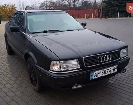 Черный Ауди 80, объемом двигателя 2 л и пробегом 240 тыс. км за 2200 $, фото 21 на Automoto.ua