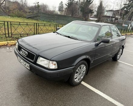 Черный Ауди 80, объемом двигателя 2 л и пробегом 320 тыс. км за 2600 $, фото 1 на Automoto.ua