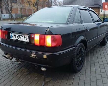 Черный Ауди 80, объемом двигателя 2 л и пробегом 240 тыс. км за 2200 $, фото 31 на Automoto.ua