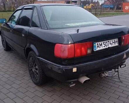 Черный Ауди 80, объемом двигателя 2 л и пробегом 240 тыс. км за 2200 $, фото 13 на Automoto.ua