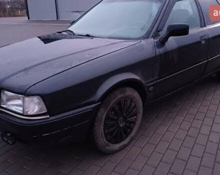 Черный Ауди 80, объемом двигателя 2 л и пробегом 240 тыс. км за 2200 $, фото 20 на Automoto.ua