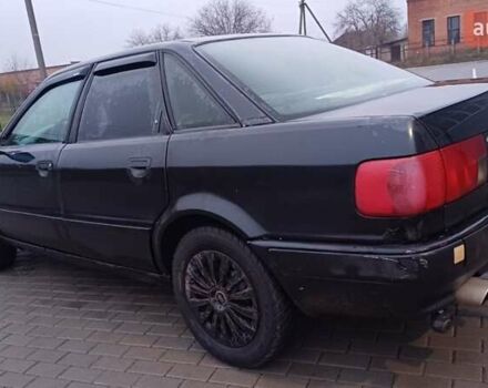 Черный Ауди 80, объемом двигателя 2 л и пробегом 240 тыс. км за 2200 $, фото 8 на Automoto.ua