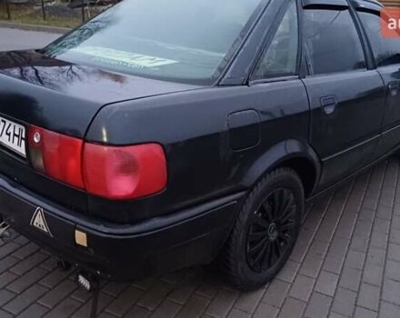 Черный Ауди 80, объемом двигателя 2 л и пробегом 240 тыс. км за 2200 $, фото 14 на Automoto.ua