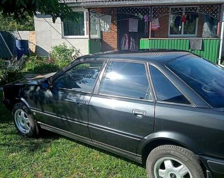 Чорний Ауді 80, об'ємом двигуна 2 л та пробігом 202 тис. км за 3200 $, фото 2 на Automoto.ua
