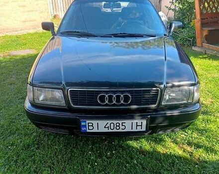 Чорний Ауді 80, об'ємом двигуна 2 л та пробігом 202 тис. км за 3200 $, фото 1 на Automoto.ua