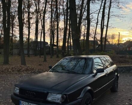 Чорний Ауді 80, об'ємом двигуна 1.9 л та пробігом 260 тис. км за 650 $, фото 3 на Automoto.ua