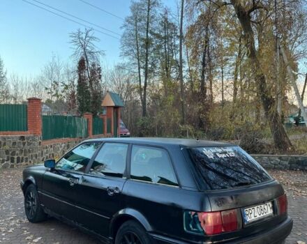 Чорний Ауді 80, об'ємом двигуна 1.9 л та пробігом 260 тис. км за 650 $, фото 1 на Automoto.ua