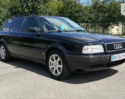 Черный Ауди 80, объемом двигателя 2 л и пробегом 324 тыс. км за 3500 $, фото 4 на Automoto.ua