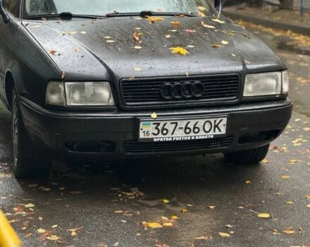 Черный Ауди 80, объемом двигателя 1.9 л и пробегом 518 тыс. км за 1999 $, фото 3 на Automoto.ua