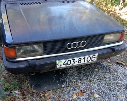 Черный Ауди 80, объемом двигателя 1.6 л и пробегом 400 тыс. км за 700 $, фото 1 на Automoto.ua