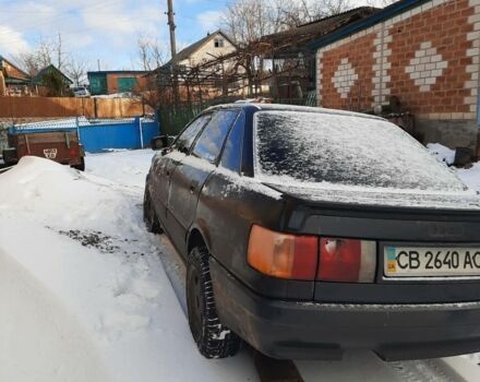 Чорний Ауді 80, об'ємом двигуна 1.8 л та пробігом 380 тис. км за 800 $, фото 1 на Automoto.ua