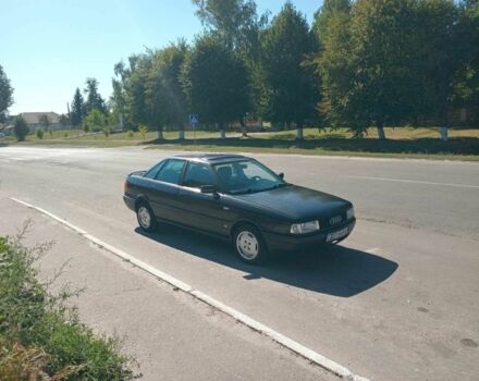 Черный Ауди 80, объемом двигателя 1.8 л и пробегом 1 тыс. км за 1350 $, фото 1 на Automoto.ua