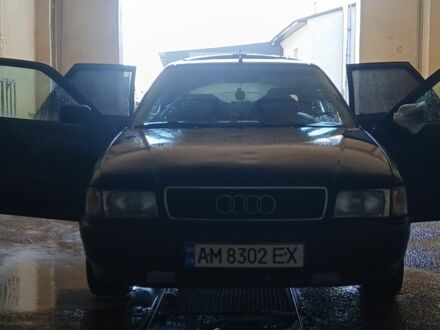 Чорний Ауді 80, об'ємом двигуна 1.8 л та пробігом 500 тис. км за 1500 $, фото 1 на Automoto.ua