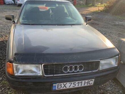 Ауди 80 1988 в Староконстантинов на Automoto.ua Черный Ауди 80, объемом двигателя 1.8 л и пробегом 400 тыс. км за 1900 $, фото 1 на Automoto.ua