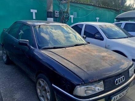 Черный Ауди 80, объемом двигателя 2 л и пробегом 0 тыс. км за 900 $, фото 1 на Automoto.ua