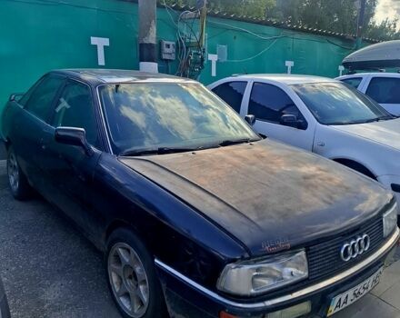 Черный Ауди 80, объемом двигателя 2 л и пробегом 0 тыс. км за 900 $, фото 1 на Automoto.ua