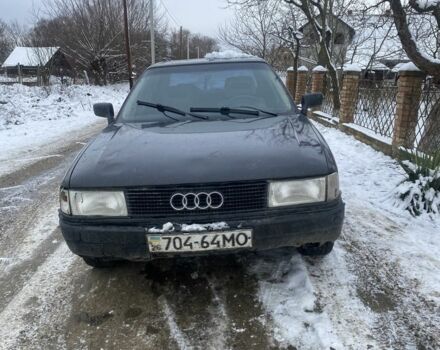 Черный Ауди 80, объемом двигателя 1.8 л и пробегом 3 тыс. км за 1300 $, фото 1 на Automoto.ua