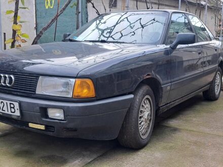 Чорний Ауді 80, об'ємом двигуна 0 л та пробігом 300 тис. км за 350 $, фото 1 на Automoto.ua