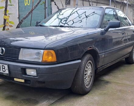 Черный Ауди 80, объемом двигателя 0 л и пробегом 300 тыс. км за 350 $, фото 1 на Automoto.ua