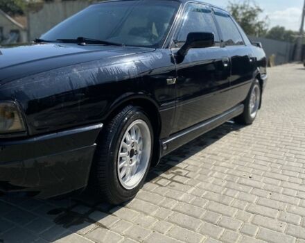 Черный Ауди 80, объемом двигателя 1.8 л и пробегом 300 тыс. км за 1850 $, фото 1 на Automoto.ua