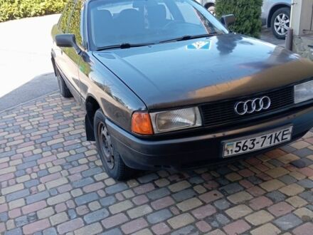 Черный Ауди 80, объемом двигателя 0 л и пробегом 350 тыс. км за 1700 $, фото 1 на Automoto.ua