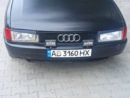 Ауді 80 1990 у Христиновке на Automoto.ua Чорний Ауді 80, об'ємом двигуна 1.8 л та пробігом 165 тис. км за 1900 $, фото 1 на Automoto.ua