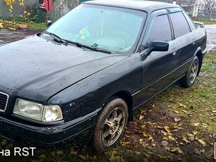 Черный Ауди 80, объемом двигателя 2 л и пробегом 250 тыс. км за 1300 $, фото 1 на Automoto.ua