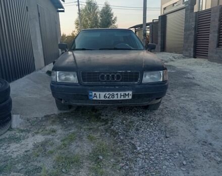 Чорний Ауді 80, об'ємом двигуна 1.8 л та пробігом 350 тис. км за 1299 $, фото 1 на Automoto.ua
