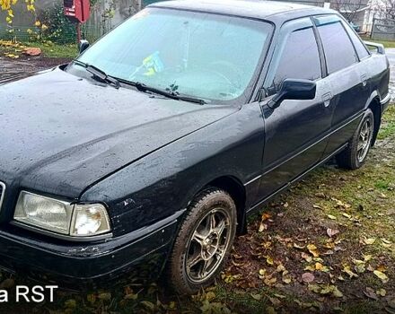 Черный Ауди 80, объемом двигателя 2 л и пробегом 250 тыс. км за 1300 $, фото 1 на Automoto.ua