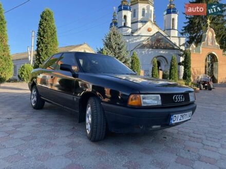 Чорний Ауді 80, об'ємом двигуна 1.78 л та пробігом 270 тис. км за 1650 $, фото 1 на Automoto.ua