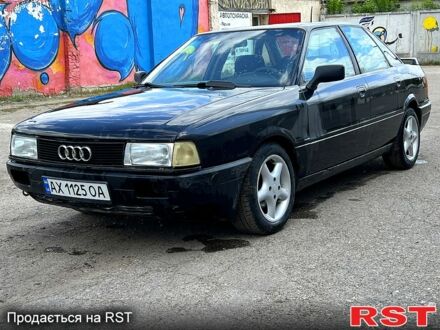 Ауді 80 1991 у Харкові на Automoto.ua Чорний Ауді 80, об'ємом двигуна 2 л та пробігом 220 тис. км за 1400 $, фото 1 на Automoto.ua