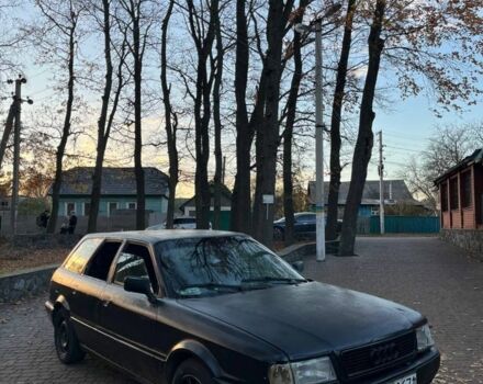 Чорний Ауді 80, об'ємом двигуна 1.9 л та пробігом 260 тис. км за 650 $, фото 1 на Automoto.ua