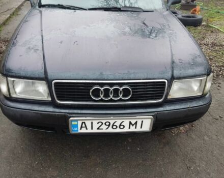 Черный Ауди 80, объемом двигателя 2 л и пробегом 500 тыс. км за 2500 $, фото 1 на Automoto.ua
