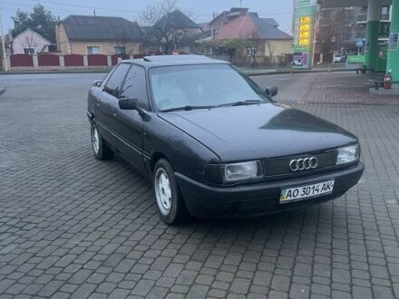 Чорний Ауді 80, об'ємом двигуна 1.8 л та пробігом 260 тис. км за 1250 $, фото 1 на Automoto.ua