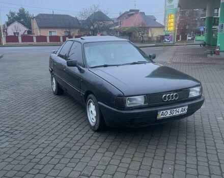 Чорний Ауді 80, об'ємом двигуна 1.8 л та пробігом 260 тис. км за 1250 $, фото 1 на Automoto.ua