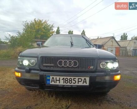 Черный Ауди 80, объемом двигателя 1.98 л и пробегом 499 тыс. км за 1500 $, фото 1 на Automoto.ua