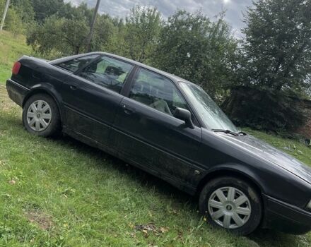 Черный Ауди 80, объемом двигателя 2 л и пробегом 378 тыс. км за 1700 $, фото 1 на Automoto.ua