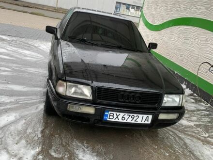 Черный Ауди 80, объемом двигателя 2.8 л и пробегом 400 тыс. км за 2350 $, фото 1 на Automoto.ua