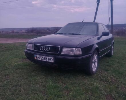 Черный Ауди 80, объемом двигателя 2 л и пробегом 390 тыс. км за 2595 $, фото 1 на Automoto.ua