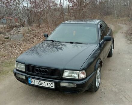 Черный Ауди 80, объемом двигателя 2.3 л и пробегом 350 тыс. км за 2000 $, фото 1 на Automoto.ua