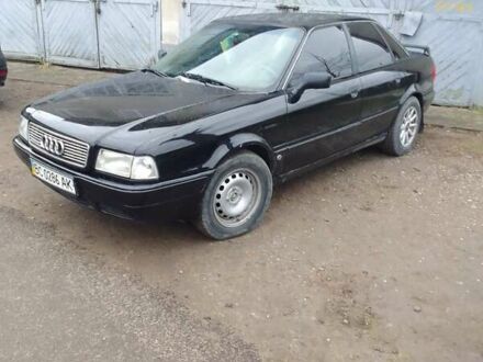 Черный Ауди 80, объемом двигателя 2.3 л и пробегом 170 тыс. км за 2500 $, фото 1 на Automoto.ua