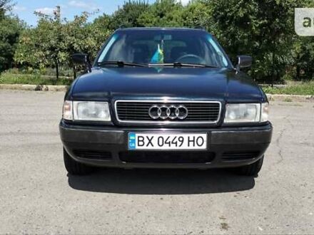 Черный Ауди 80, объемом двигателя 2 л и пробегом 324 тыс. км за 3500 $, фото 1 на Automoto.ua